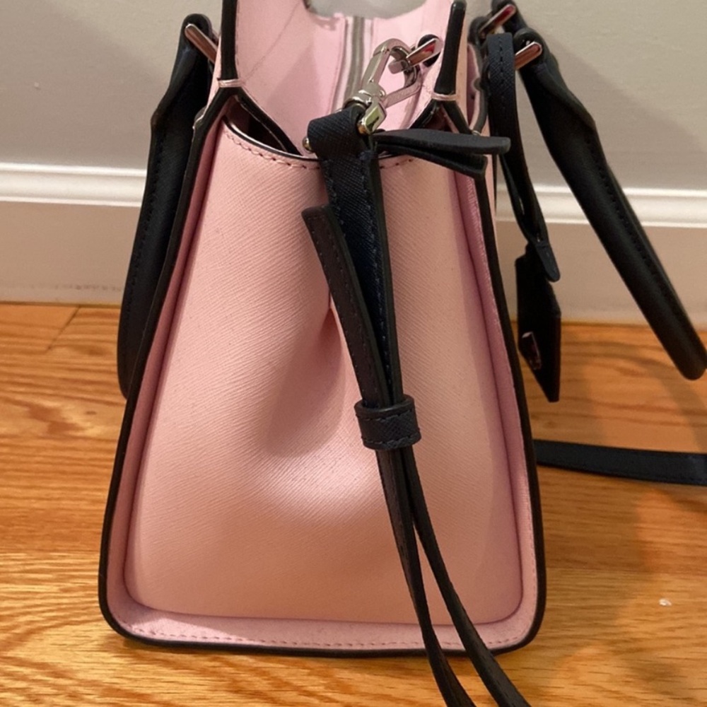 NWT Kate Spade Cameron Grand Pink Floral Satchel - Picture 7 of 16